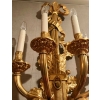 Paire d’appliques en bronze doré, à 4 bras de lumières, de style Louis XVI. Possibilité 6 paires. Réf: 146 | Biron Paire d'appliques en bronze doré, à 4 bras de lumières, de style Louis XVI. Possibilité 6 paires. Réf: 146