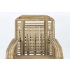 Fauteuil de style ethnique en bambou brut, années 1980 14