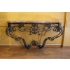 Grande Console En Fer Forgé De Style Louis XV, XIXème