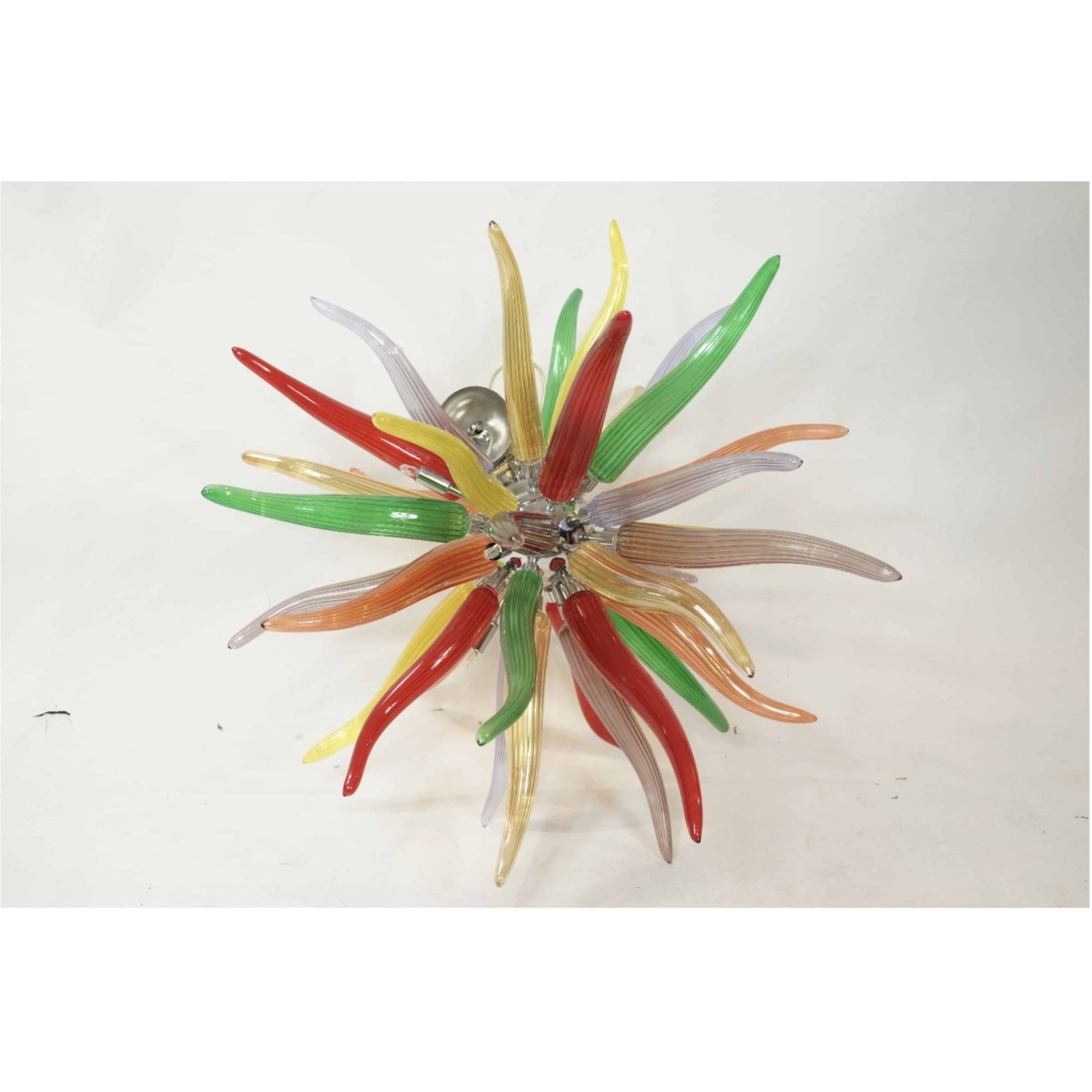 Murano Suspension en verre de Murano. Diamètre 80 cm | Biron |||