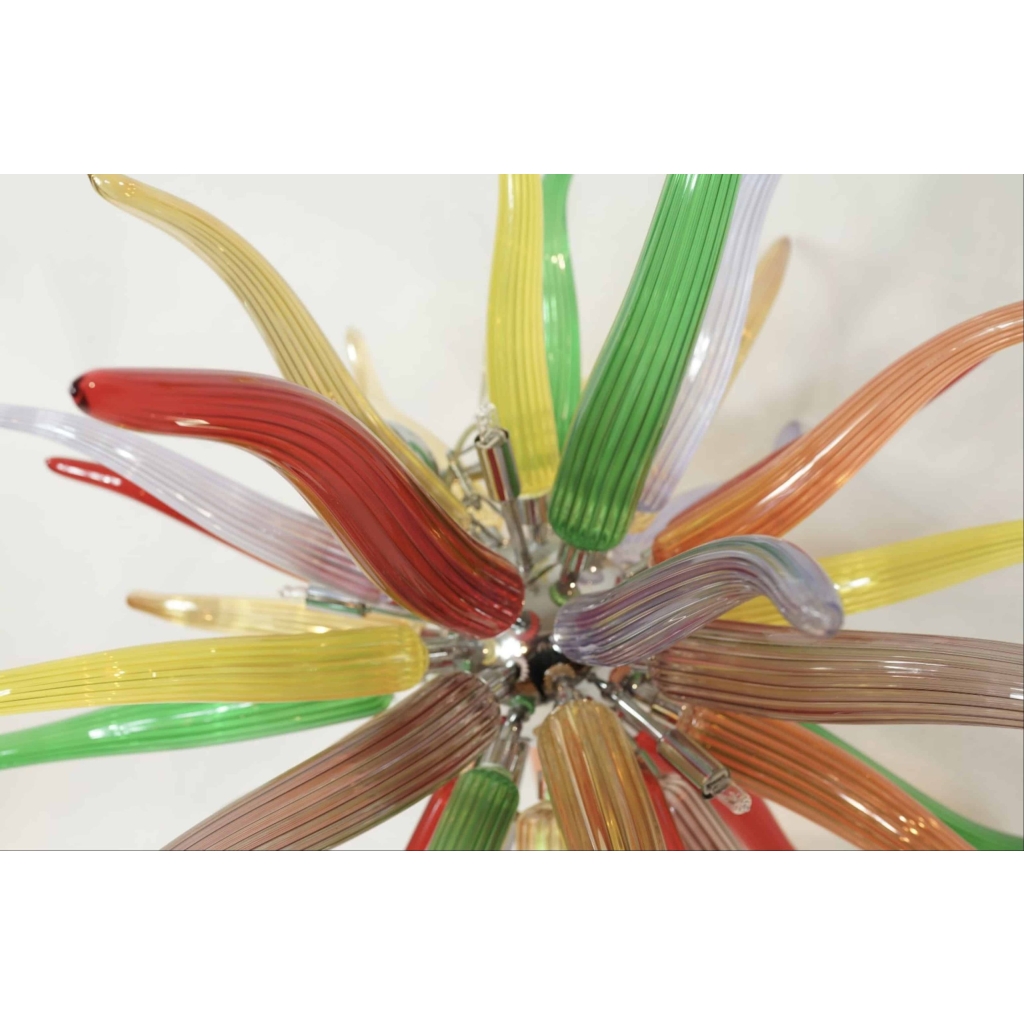 Murano Suspension en verre de Murano. Diamètre 80 cm | Biron Murano Suspension en verre de Murano. Diamètre 80 cm