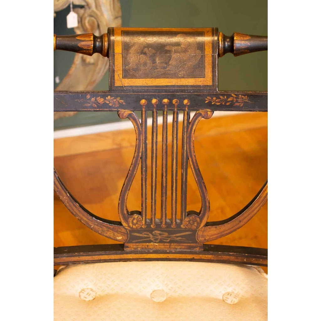 Paire De Fauteuils d’époque Regency. Angleterre 1810. | Biron Paire De Fauteuils d'époque Regency. Angleterre 1810.