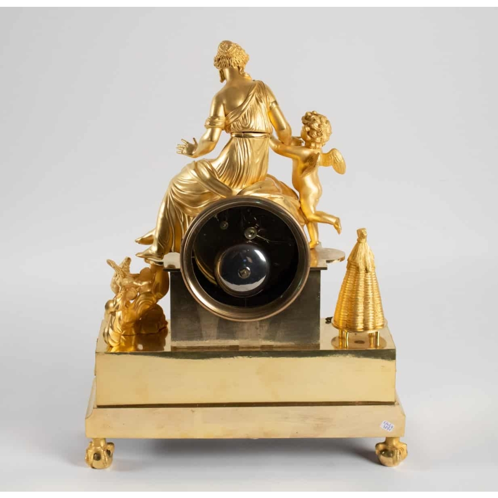 Pendule d’époque 1er Empire (1804 – 1815). | Biron Pendule d'époque 1er Empire (1804 - 1815).