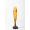 VASE DE DAUM AUX ANCOLIES