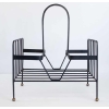 Porte Journaux De Jacques Adnet, Cuir Et Acier | Biron ||||