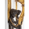 Paire d’Appliques Empire Aux Angelots | Biron Paire d'Appliques Empire Aux Angelots