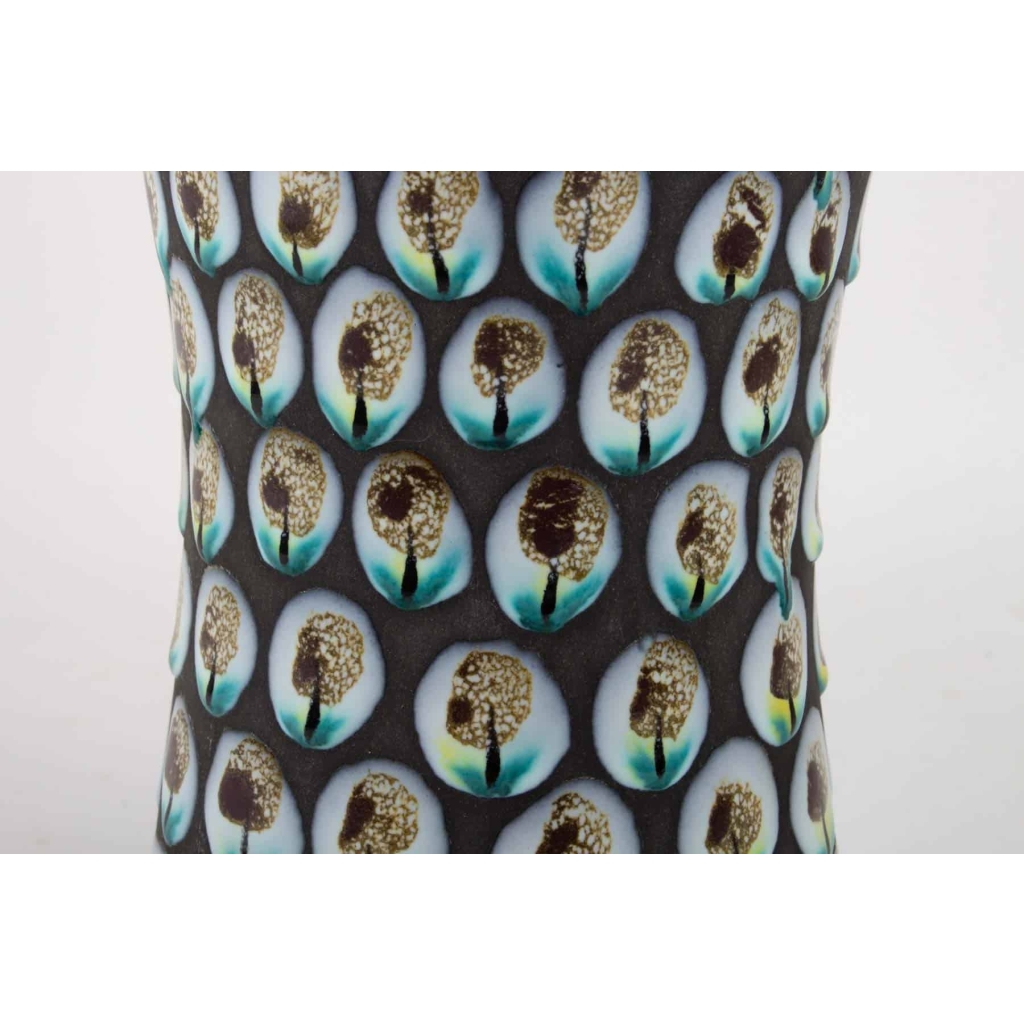 Vase diabolo par Roger Capron (1922 – 2006) – céramique année 50 | Biron Vase diabolo par Roger Capron (1922 - 2006) - céramique année 50