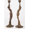 RARE PAIRE DE LAMPES DE FIRMIN BATE