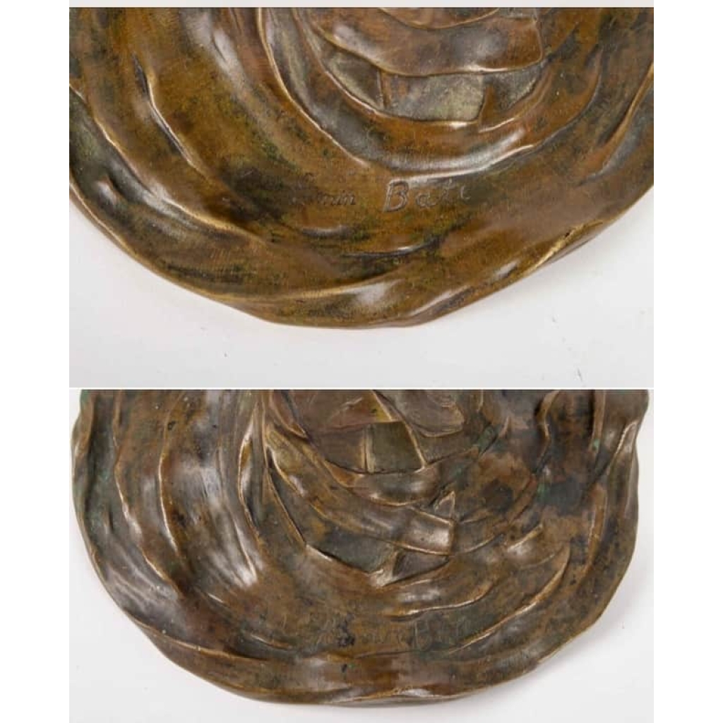 RARE PAIRE DE LAMPES DE FIRMIN BATE