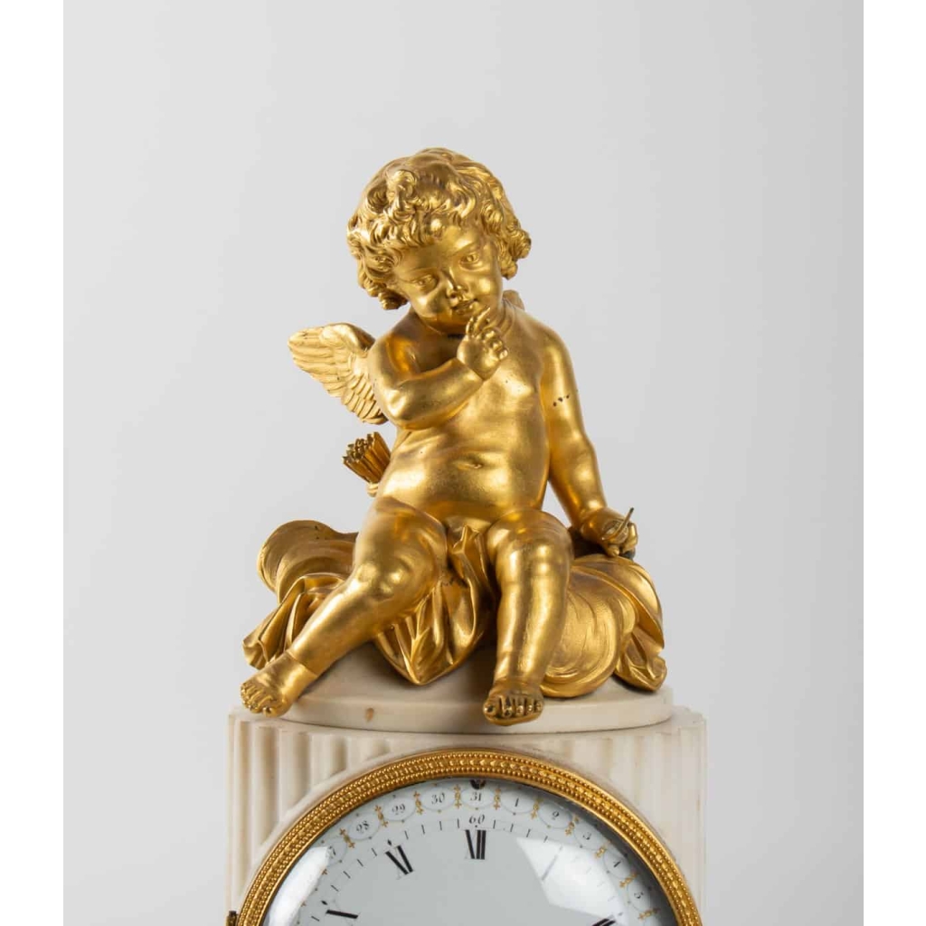 Pendule d’époque Louis XVI (1774 – 1793). | Biron Pendule d'époque Louis XVI (1774 - 1793).