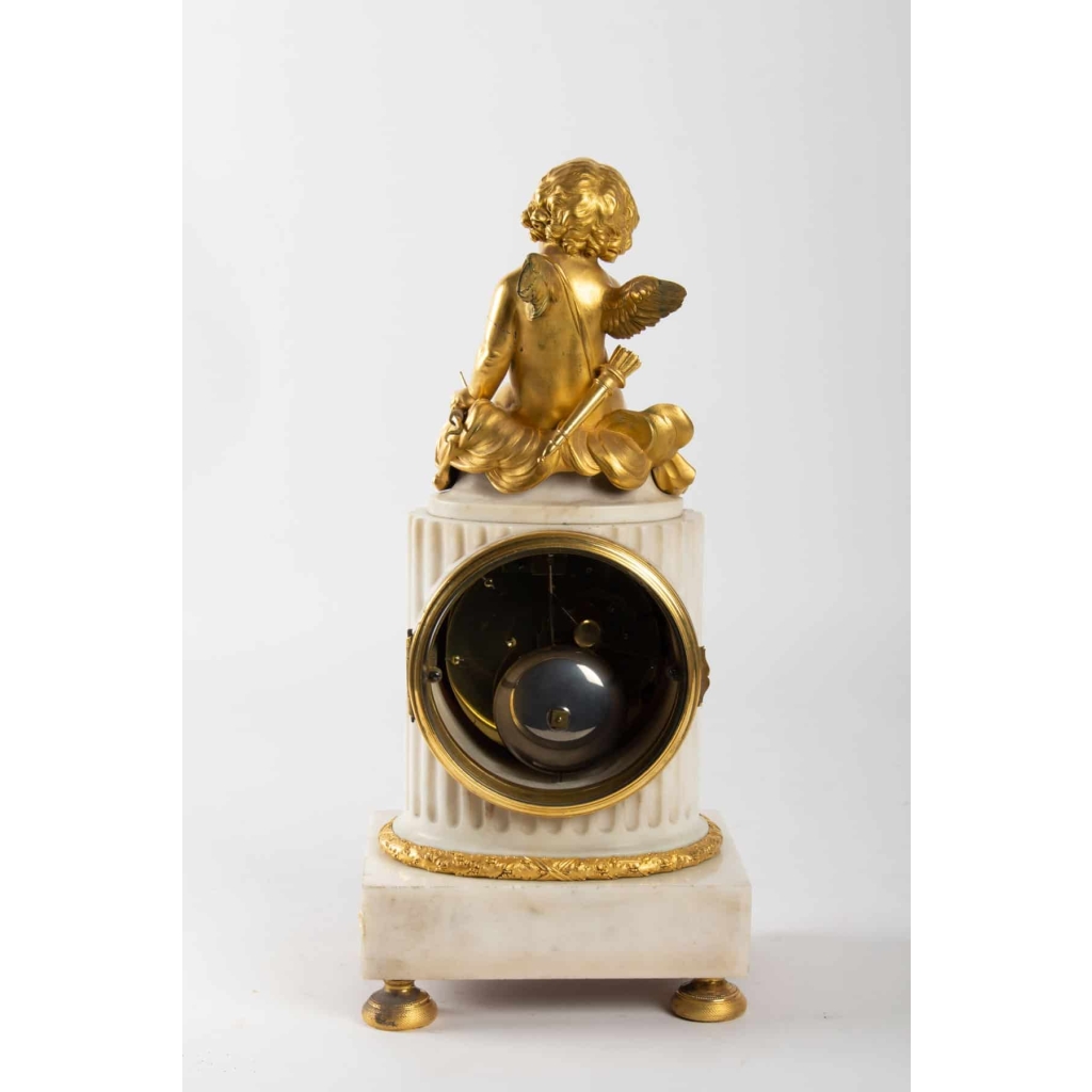 Pendule d’époque Louis XVI (1774 – 1793). | Biron Pendule d'époque Louis XVI (1774 - 1793).