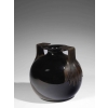 René Lalique Vase » Senlis » dit aussi » Anses bronze feuilles » – 1925 | Biron ||