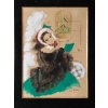 Aquarelle, Belle Epoque, 1900-1920, Signée Renée Michèle, Paris | Biron Aquarelle, Belle Epoque, 1900-1920, Signée Renée Michèle, Paris