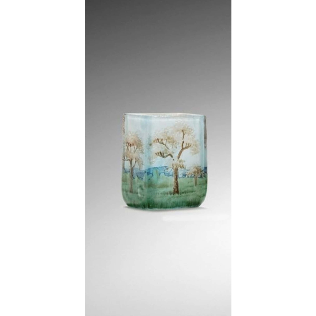 DAUM Vase Miniature Paysage | Biron ||||