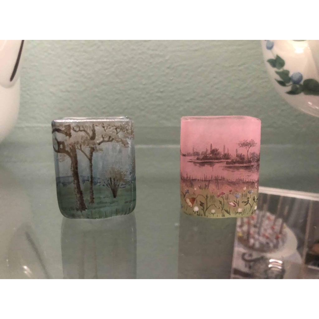 DAUM Vase Miniature Paysage | Biron DAUM Vase Miniature Paysage