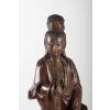 Guanyin en Bois Sculpté et Polichromie, Chine | Biron Guanyin en Bois Sculpté et Polichromie, Chine