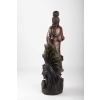 Guanyin en Bois Sculpté et Polichromie, Chine | Biron Guanyin en Bois Sculpté et Polichromie, Chine