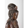 Guanyin en Bois Sculpté et Polichromie, Chine | Biron Guanyin en Bois Sculpté et Polichromie, Chine