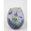 Daum Vase œuf « Violettes » | Biron ||||||