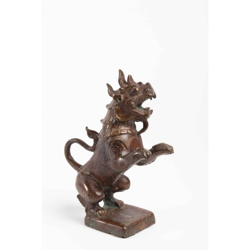 Sculpture en Bronze, Fin du XIXème Siècle,Art d' Asie.