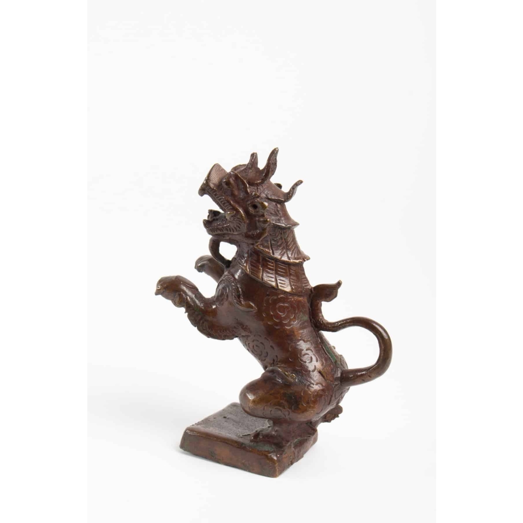 Sculpture en Bronze, Fin du XIXème Siècle,Art d' Asie.