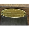 Grand bureau plat en acajou et bronze doré. Réf: 212. | Biron Grand bureau plat en acajou et bronze doré. Réf: 212.
