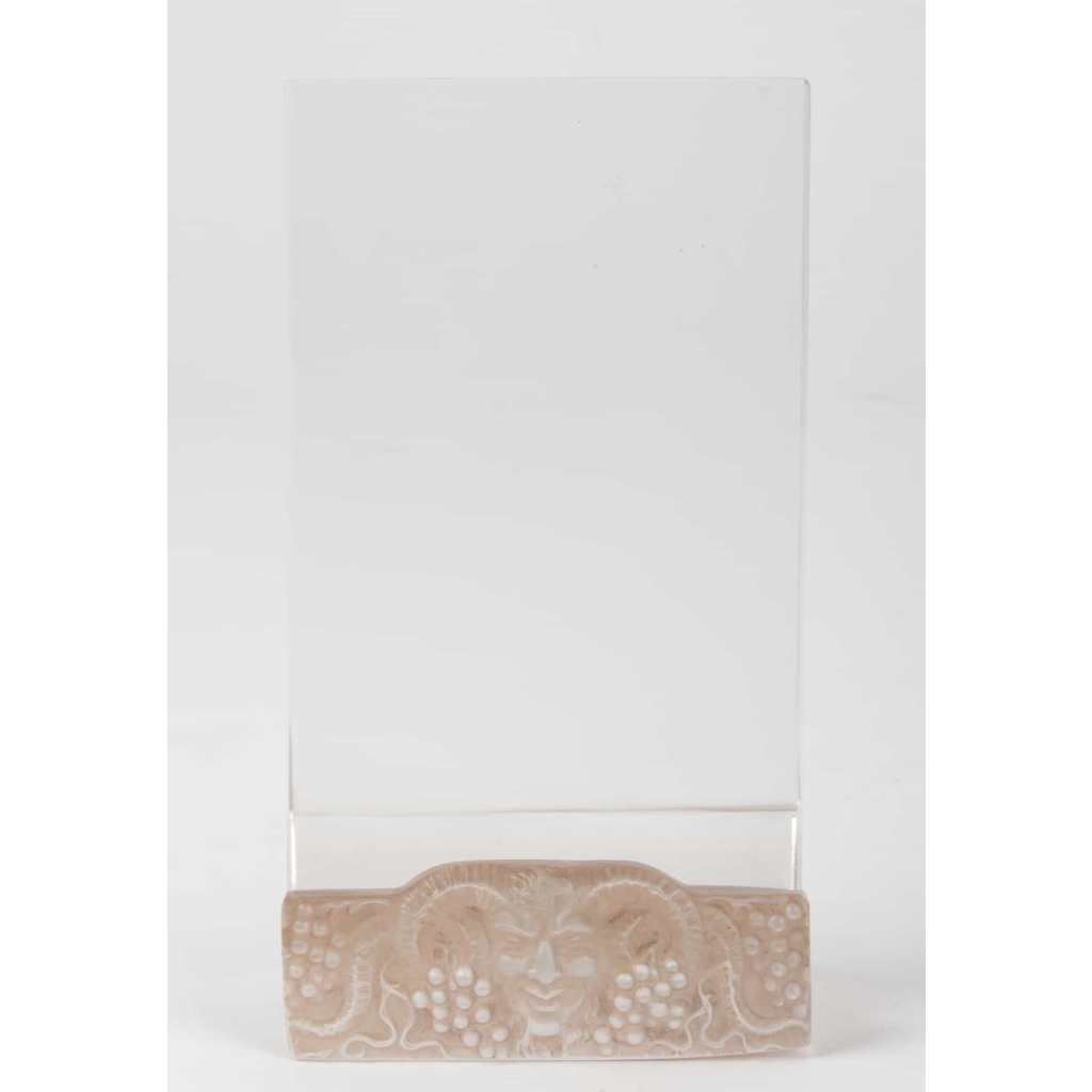 Rene Lalique : Menu Holder » Faune » | Biron ||||||