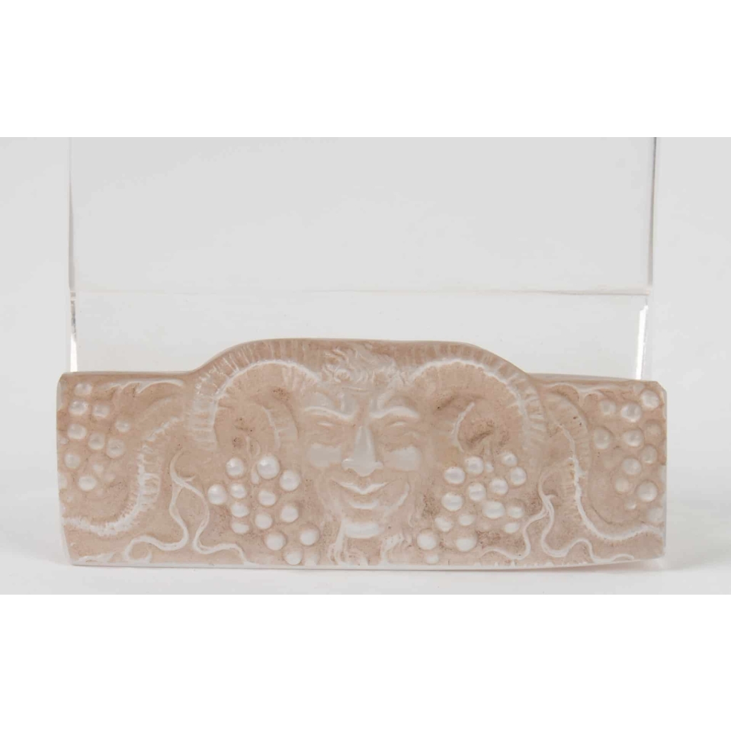 Rene Lalique : Menu Holder » Faune » | Biron Rene Lalique : Menu Holder" Faune"