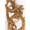 Grand miroir Régence à parcloses en bois doré, XVIIIème siècle | Biron Grand miroir Régence à parcloses en bois doré, XVIIIème siècle