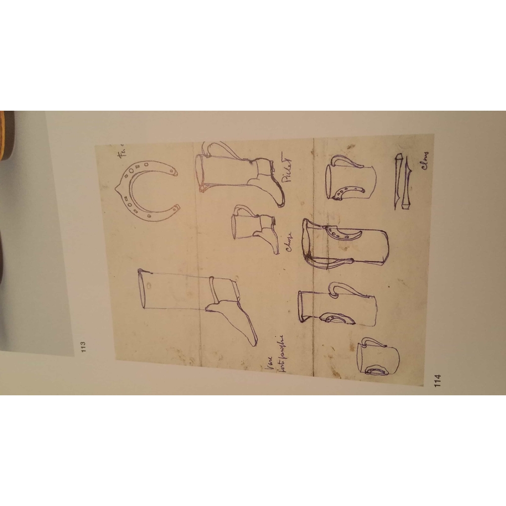 Bottes cavalière formant chopes par Pol Chambost ( 1906 – 1983 ), céramique année 50 | Biron Bottes cavalière formant chopes par Pol Chambost ( 1906 - 1983 ), céramique année 50