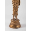 Déesse Indonésienne en Métal Doré Tenant une Fleur de Lotus, 1920-1940 | Biron Déesse Indonésienne en Métal Doré Tenant une Fleur de Lotus, 1920-1940
