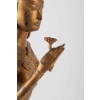 Déesse Indonésienne en Métal Doré Tenant une Fleur de Lotus, 1920-1940 | Biron Déesse Indonésienne en Métal Doré Tenant une Fleur de Lotus, 1920-1940