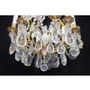 Lustre En Cristal Du XIXème Siècle, Bronze Doré, Epoque Napoléon III, Style Louis XV | Biron Lustre En Cristal Du XIXème Siècle, Bronze Doré, Epoque Napoléon III, Style Louis XV