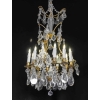 Lustre En Cristal Du XIXème Siècle, Bronze Doré, Epoque Napoléon III, Style Louis XV | Biron Lustre En Cristal Du XIXème Siècle, Bronze Doré, Epoque Napoléon III, Style Louis XV