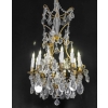 Lustre En Cristal Du XIXème Siècle, Bronze Doré, Epoque Napoléon III, Style Louis XV | Biron Lustre En Cristal Du XIXème Siècle, Bronze Doré, Epoque Napoléon III, Style Louis XV