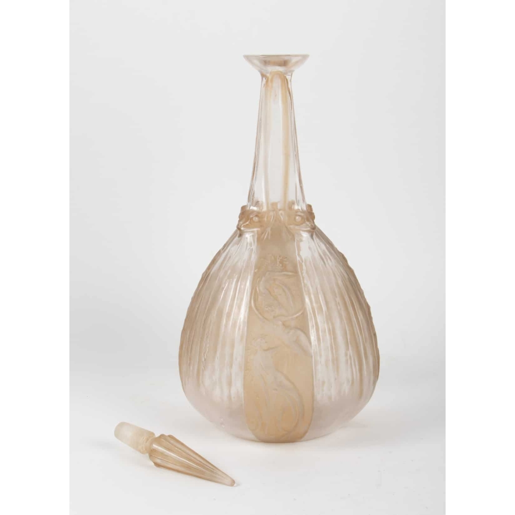 René Lalique : Carafe « Sirènes et Grenouilles » | Biron René Lalique : Carafe "Sirènes et Grenouilles"