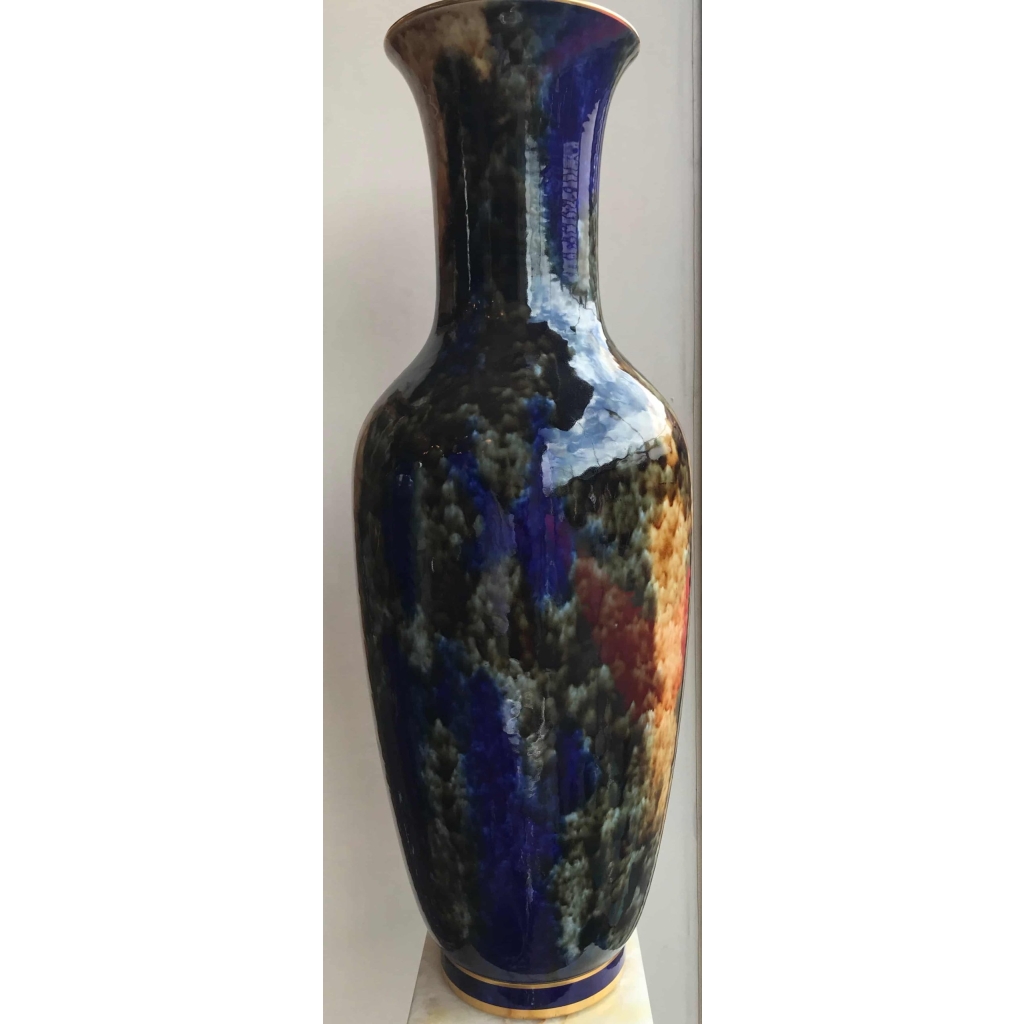 Vase de Sèvres, année 80. Réf: 362. | Biron Vase de Sèvres, année 80. Réf: 362.