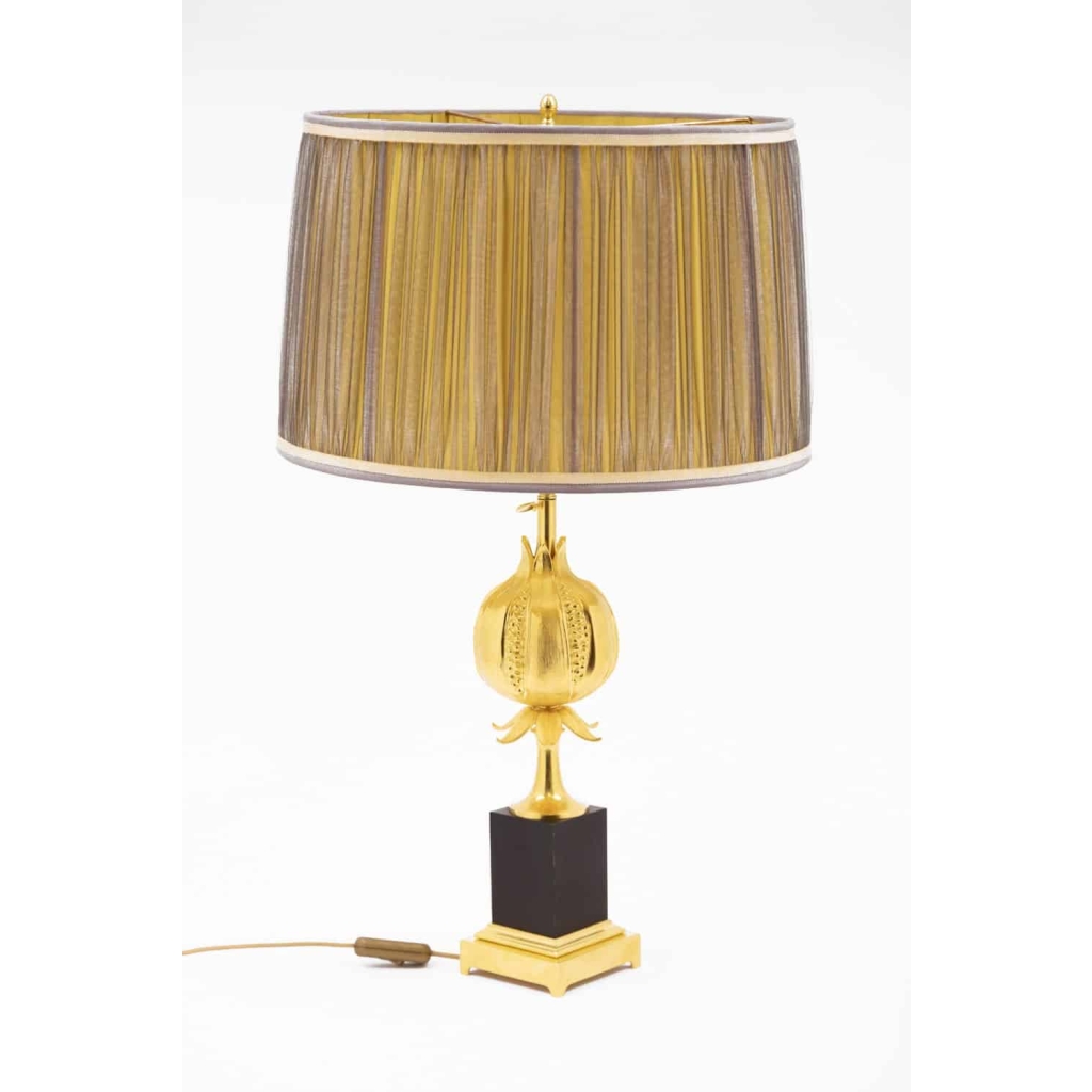 Maison Charles, Lampe Grenade en bronze doré, vers 1970 | Biron Maison Charles, Lampe Grenade en bronze doré, vers 1970