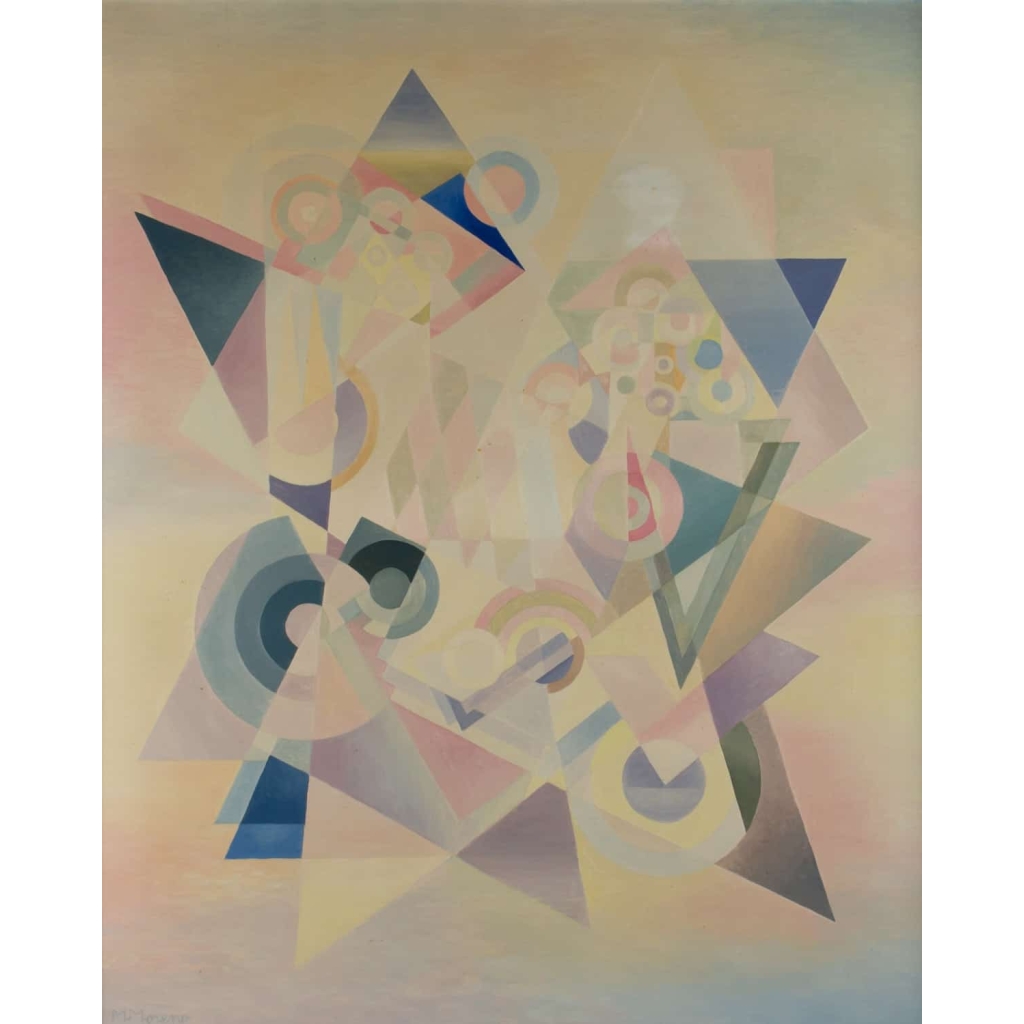 Composition géométrique. Michel Moréno