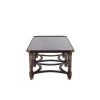 Madeleine Castaing, Table basse en placage d’acajou, années 1950