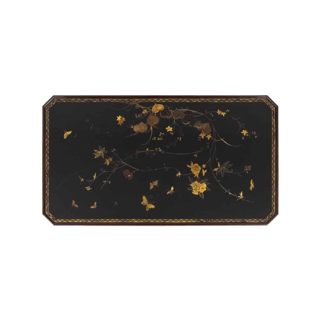 Madeleine Castaing, Table basse en placage d’acajou, années 1950