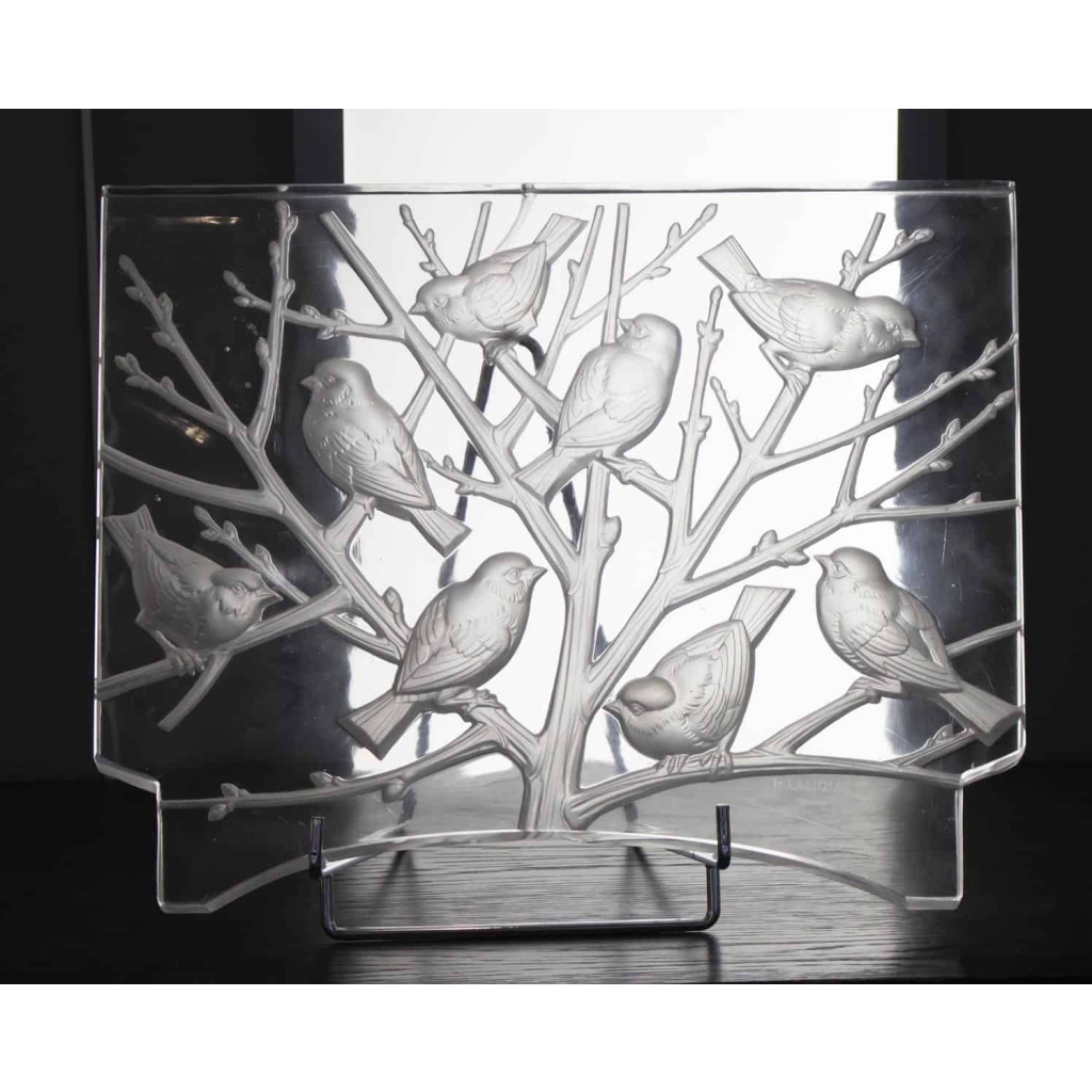 René Lalique « Surtout FAUVETTES » | Biron |||||||||