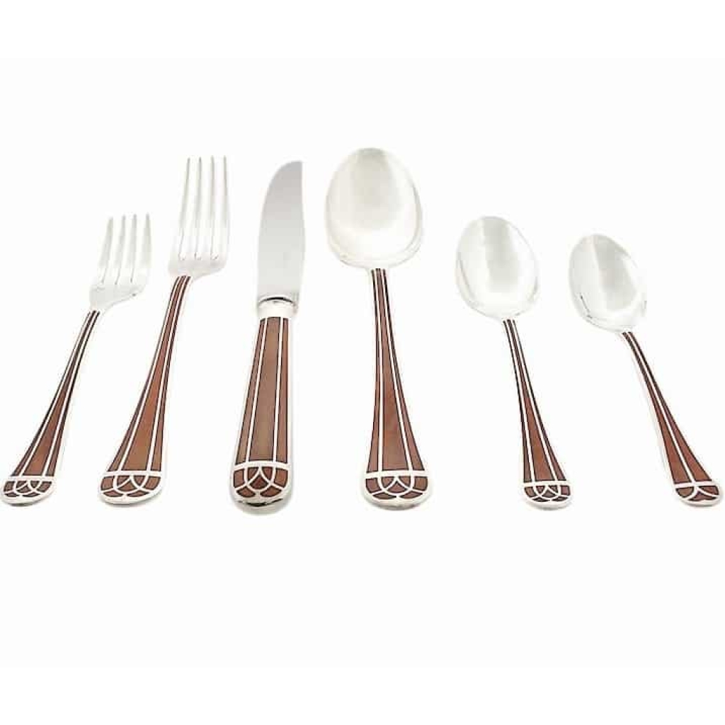 Christofle « Talisman » Box Cutlery Flatware Sienna 112 pièces | Biron ||||||||||