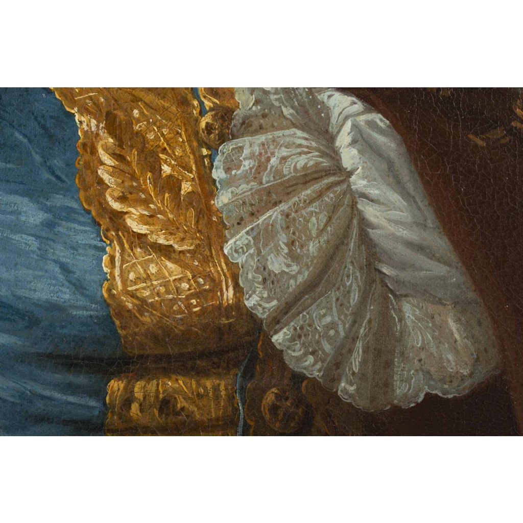 Portrait d'un Gentilhomme. Signé Lefèvre XVIII