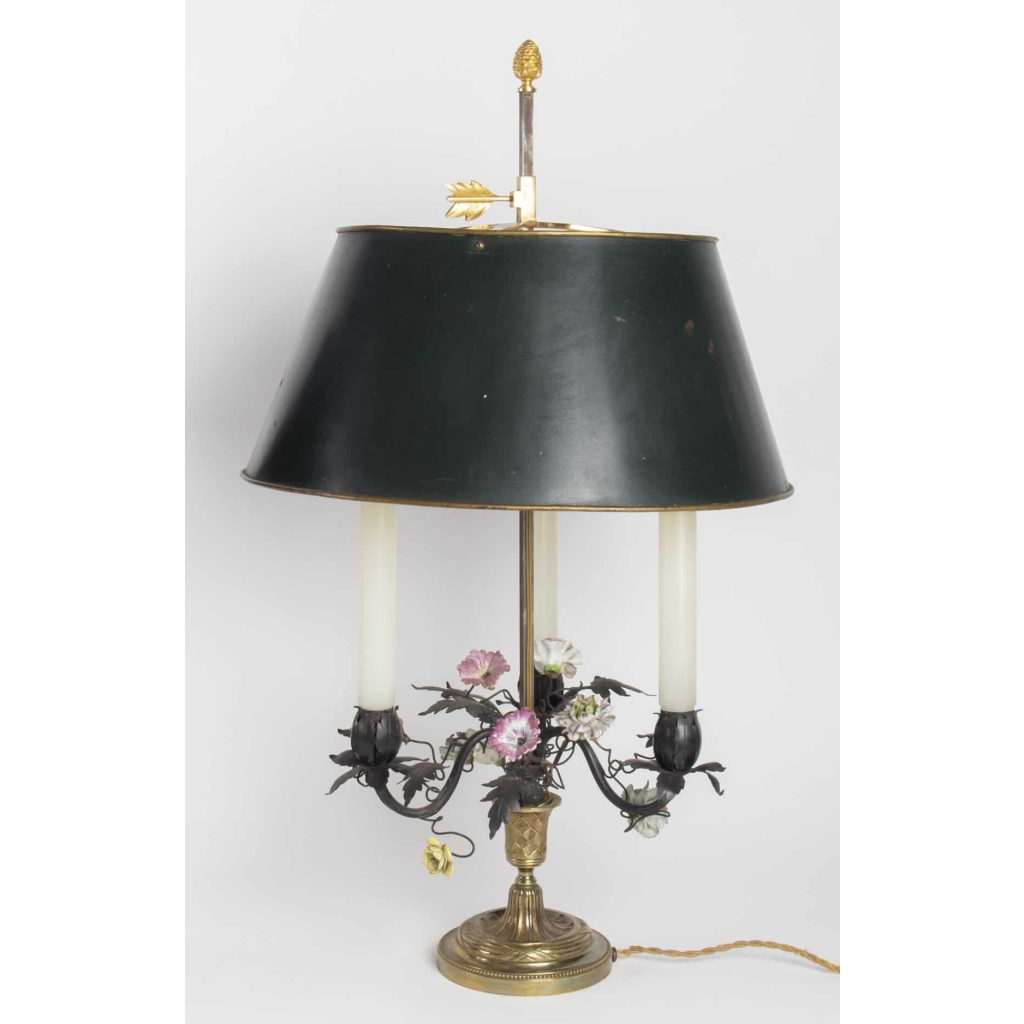 Paire de lampes Bouillotte Louis XVI. XIX ème siècle | Biron Paire de lampes Bouillotte Louis XVI. XIX ème siècle