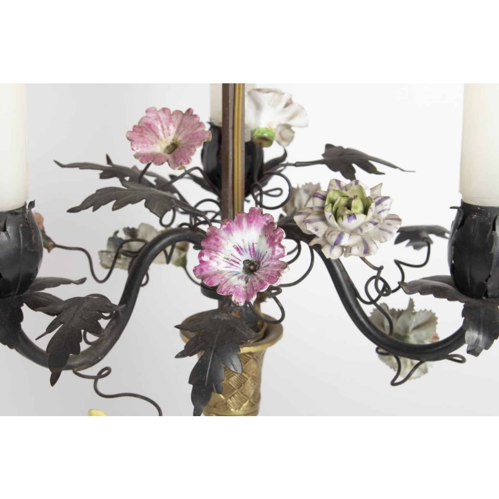 Paire de lampes Bouillotte Louis XVI. XIX ème siècle | Biron Paire de lampes Bouillotte Louis XVI. XIX ème siècle
