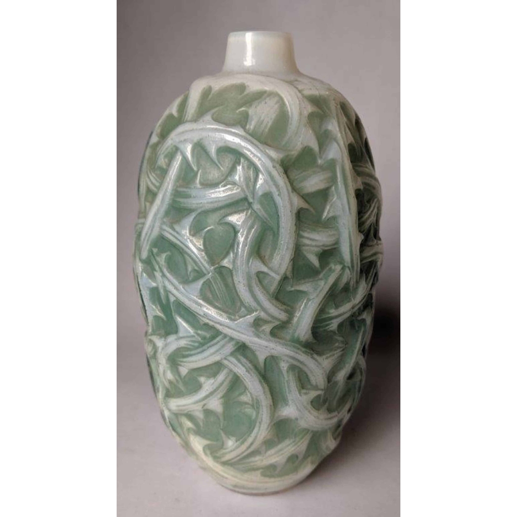 1921 René Lalique – Vase Ronces Opalescent | Biron |
