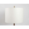 Paire de lampes de table en acajou et laiton des années 1960 | Biron Paire de lampes de table en acajou et laiton des années 1960