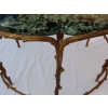 1950′ Table De Salon En Bronze Doré Décor Végétal Style Maison Charles | Biron 1950' Table De Salon En Bronze Doré Décor Végétal Style Maison Charles