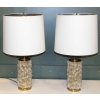 Paire de lampes en cristal de Roche. | Biron ||||